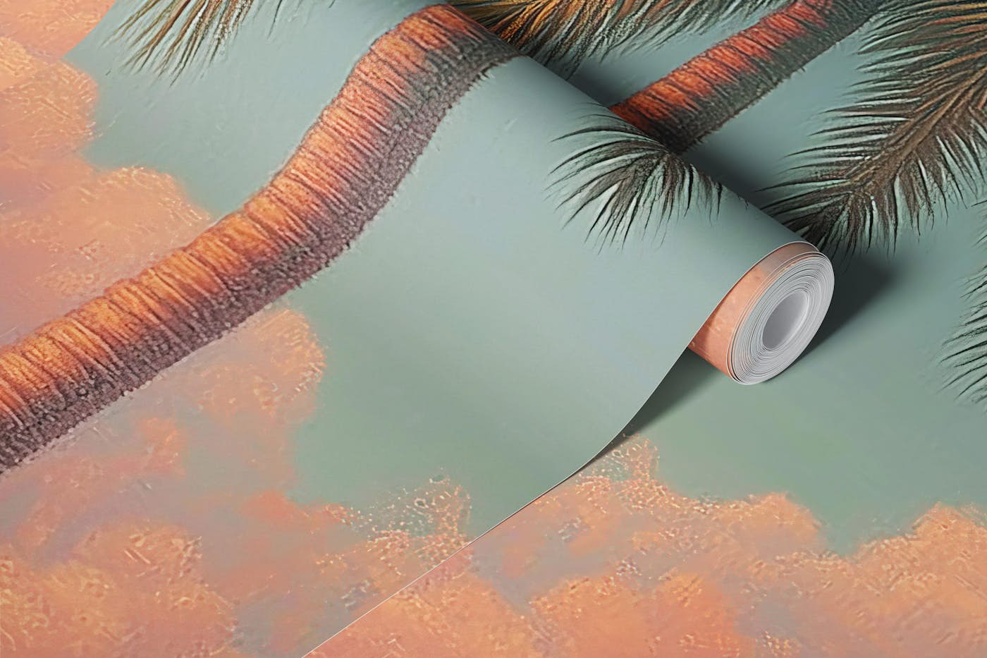 Dreamy Palm Tree Sky wallpaper roll