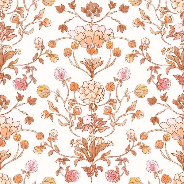 Botanical Damask
