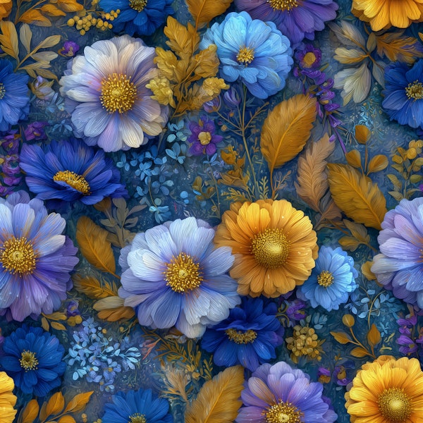 Golden Bloom Symphony