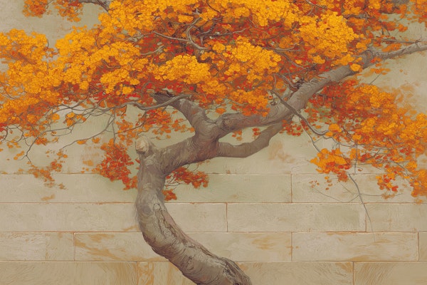 Autumn Tree Wall