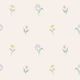 linocut floral - soft spring