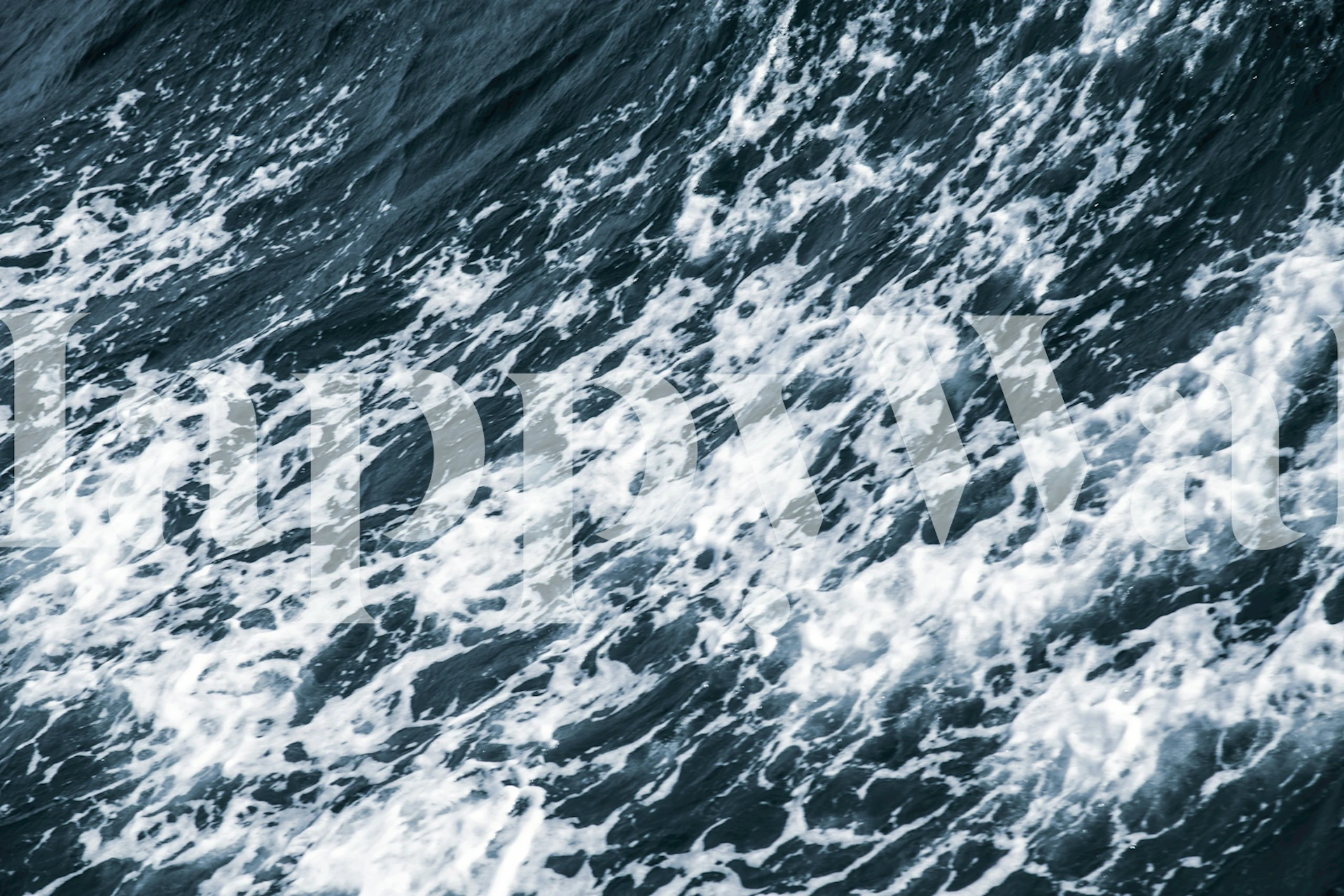 Tapeta Deep Caribbean Sea Vibes w pokoju