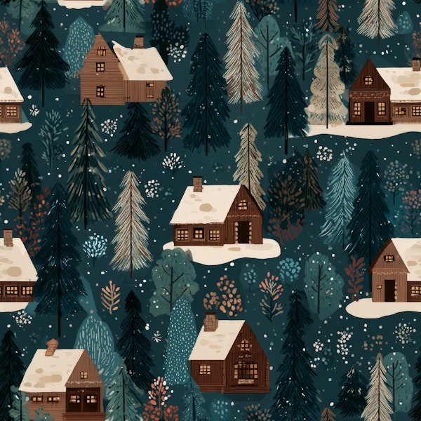 Cozy Winter Cabin Retreat