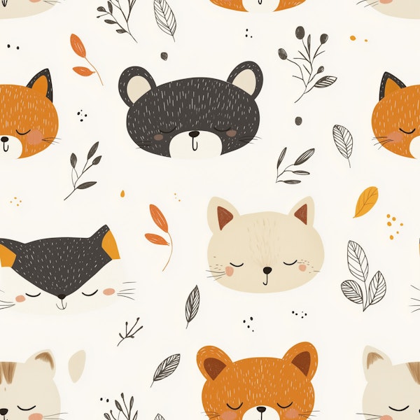 Dreamy Woodland Faces