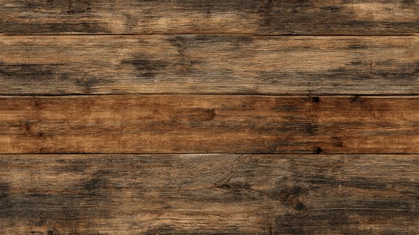 Rustic Wood Wallpaper - Reclaimed Oak Panels