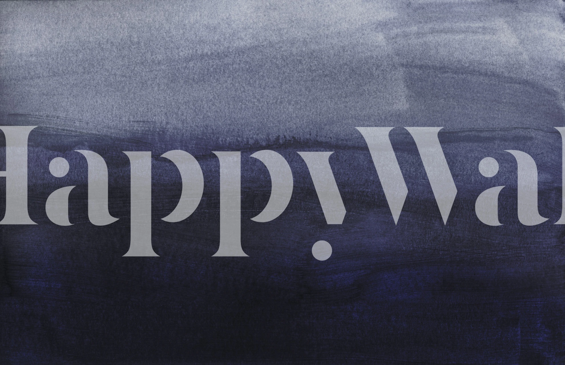 Papier peint dégradé violet dans une pièce