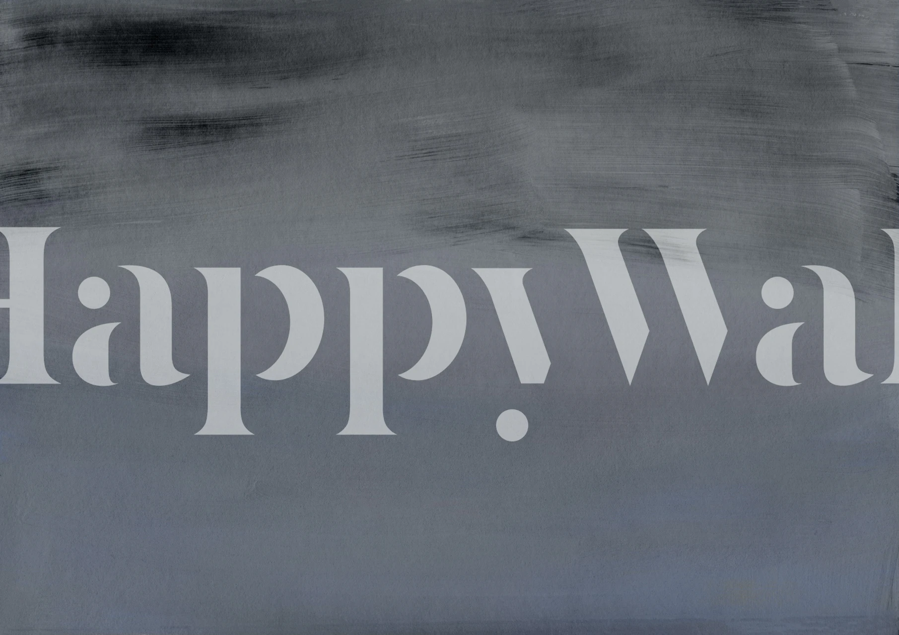 Painted Gradient Pastel Shades wallpaper in a room