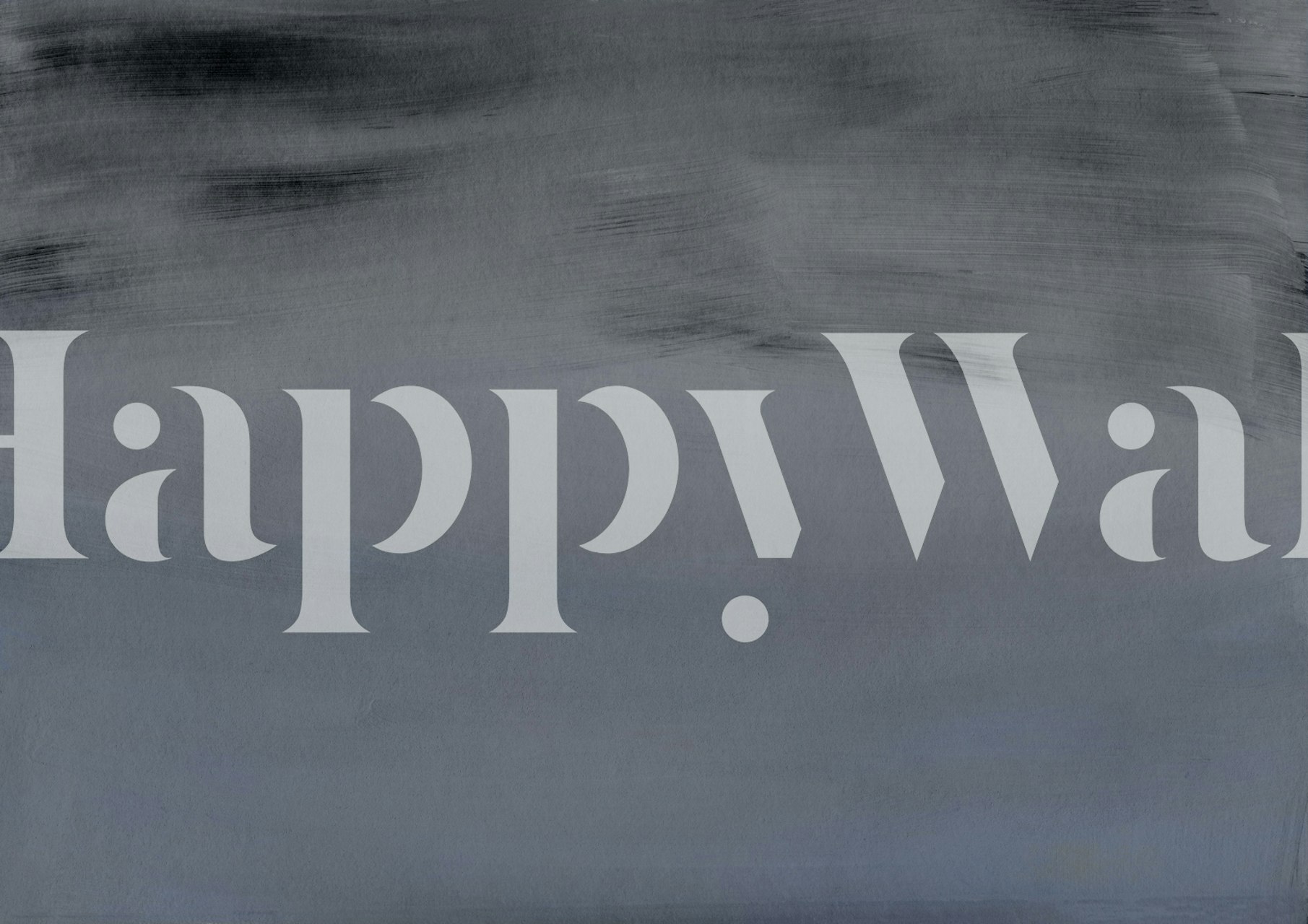 Painted Gradient Pastel Shades wallpaper in a room