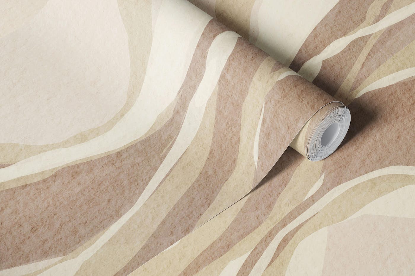 Sandy Waveforms wallpaper roll