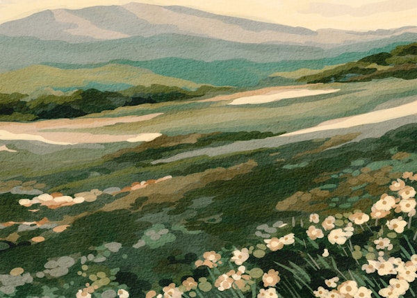 Hillside Floral Bliss