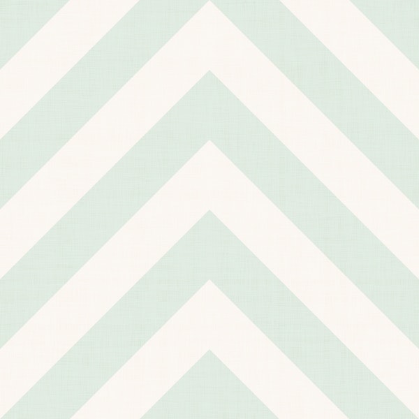 Mint Green Zig Zag Chevron Stripe Herringbone