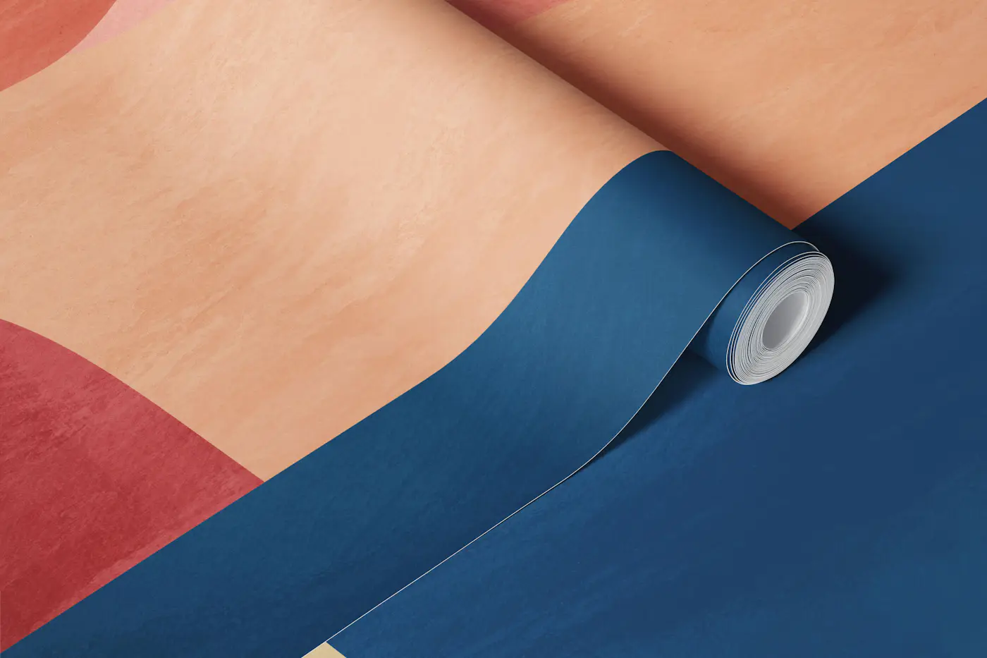 Mid-Century Modern Hues wallpaper roll