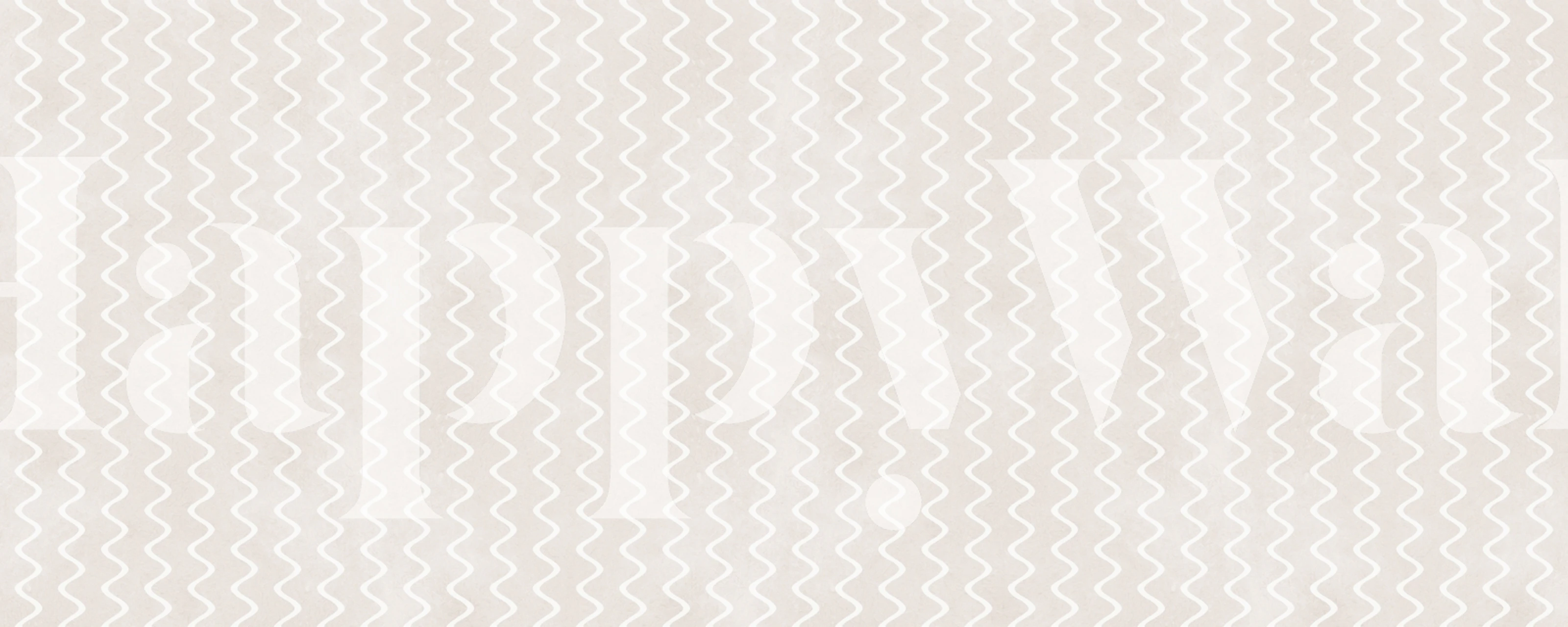 Subtle Waves Design wallpaper in a room