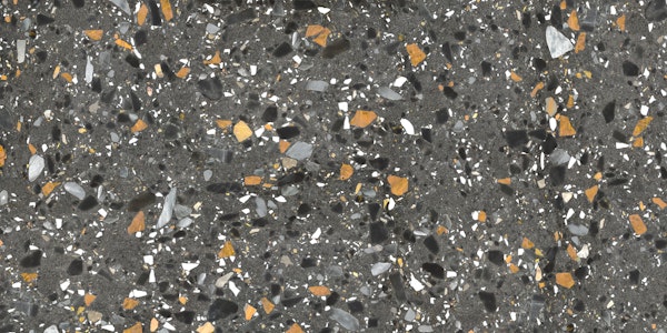Graphite Gold Terrazzo