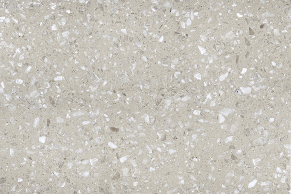 light beige terrazzo marble