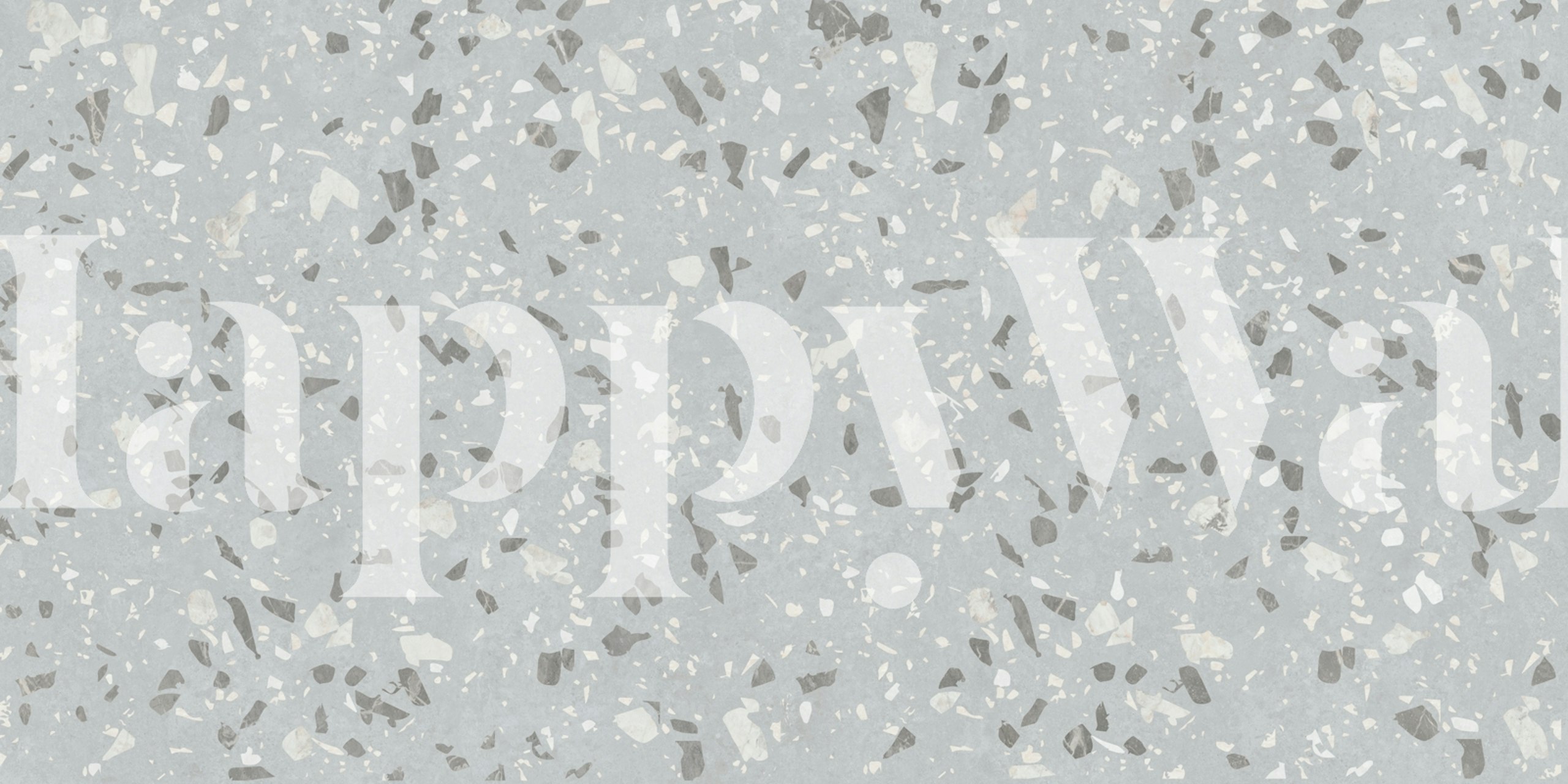 Papel tapiz Gray Stone Texture en una habitación