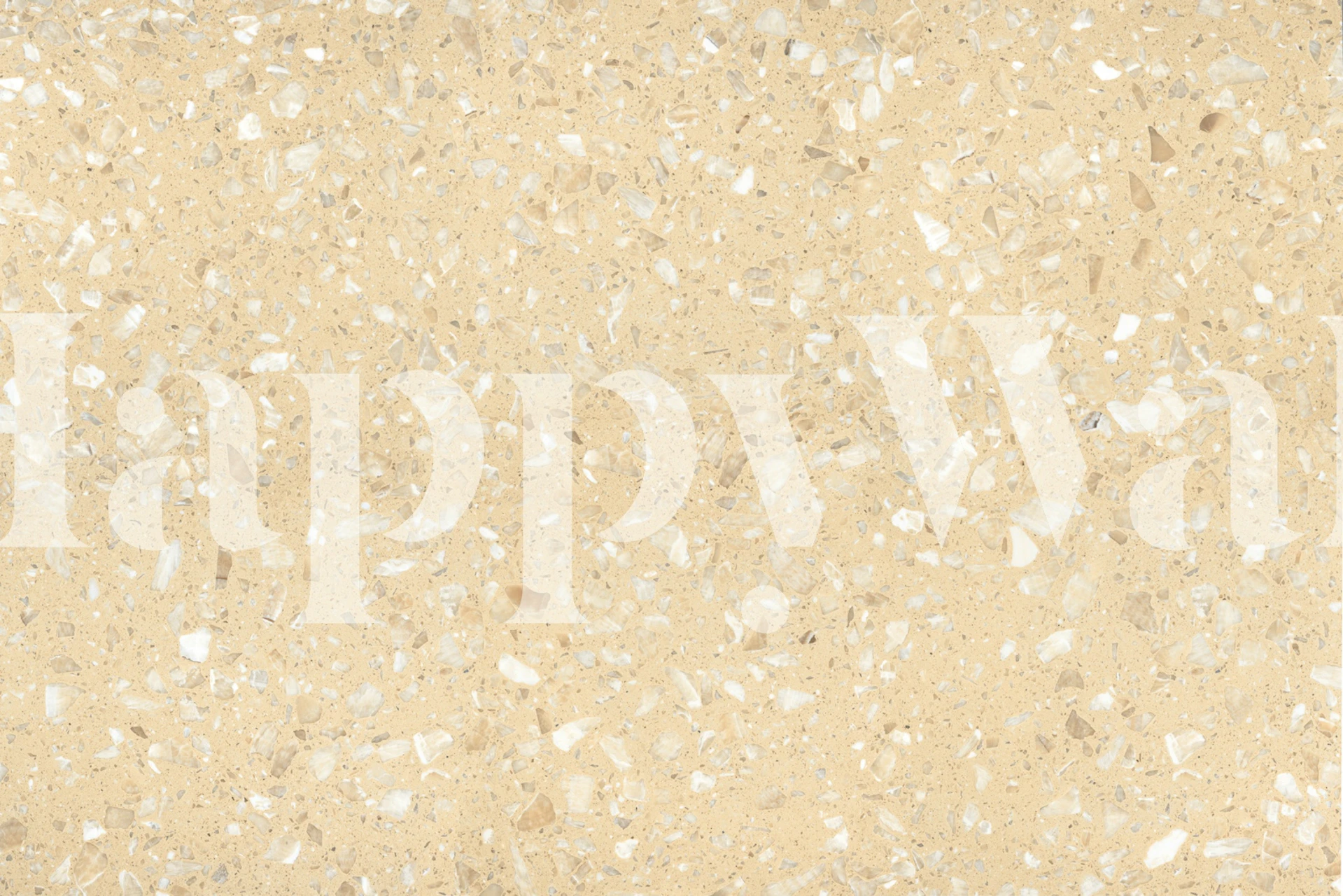 Golden Terrazzo Charm tapet i ett rum