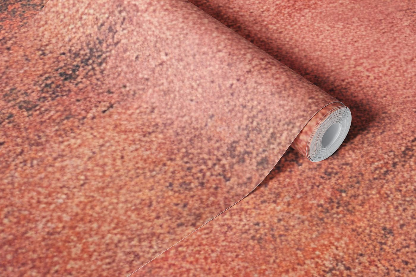 Aged Pale Pink Copper Texture wallpaper roll
