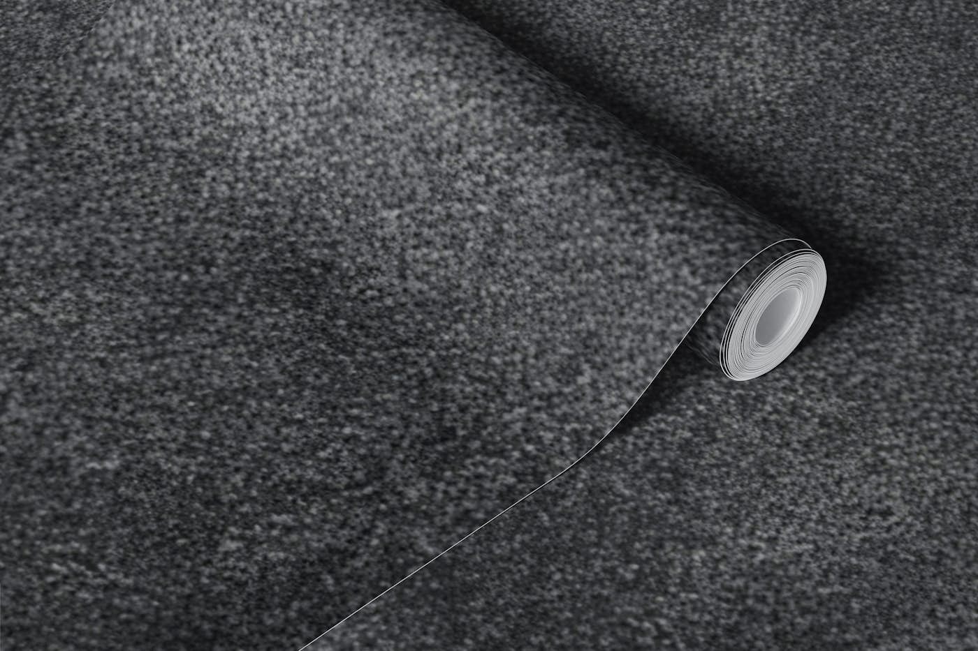 Charcoal Black Concrete Textured Background wallpaper roll