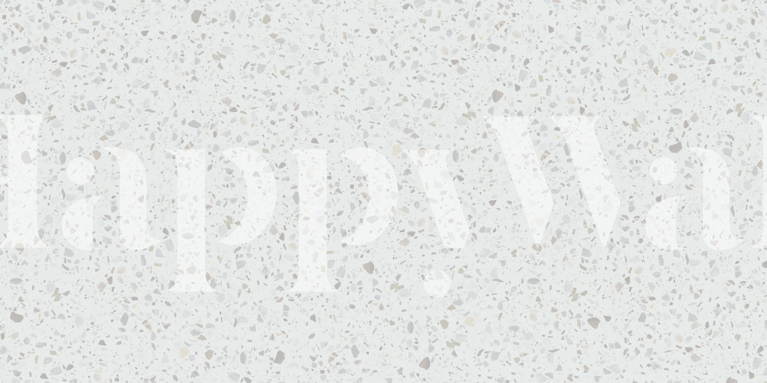 Light terrazzo marble wallpaper in a room
