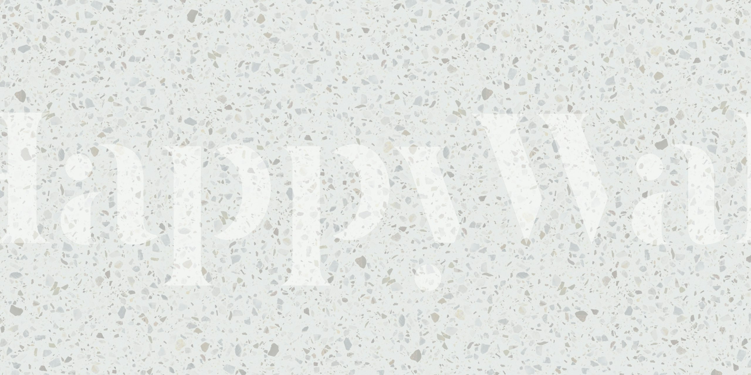 Papier peint Light terrazzo marble dans une pièce