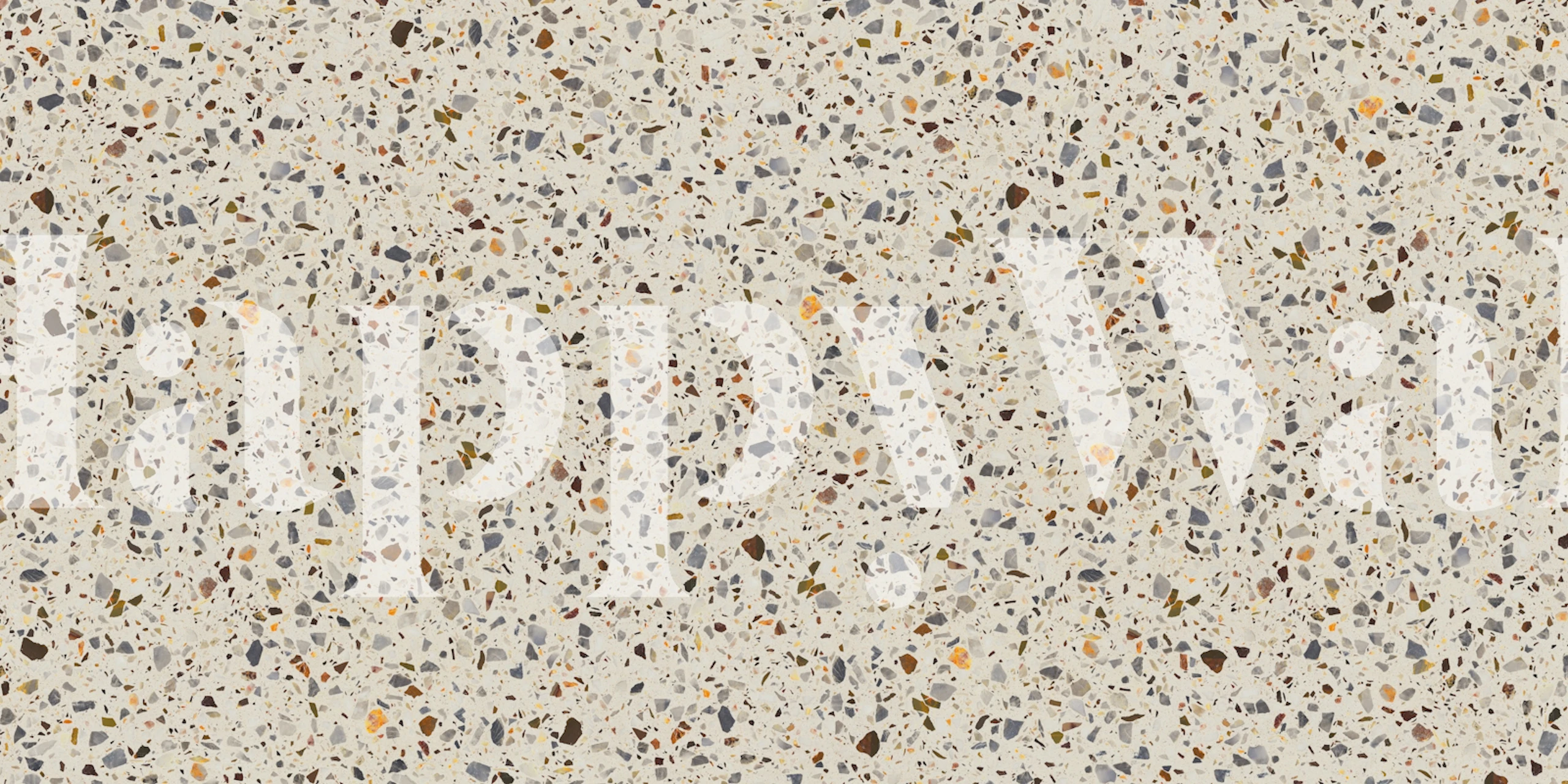 Carta da parati Terrazzo Dream in una stanza