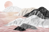 Marble Landscape 01 behang