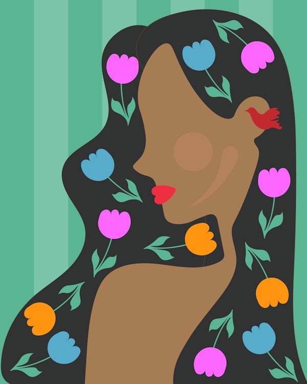 Colorful Flower Muse