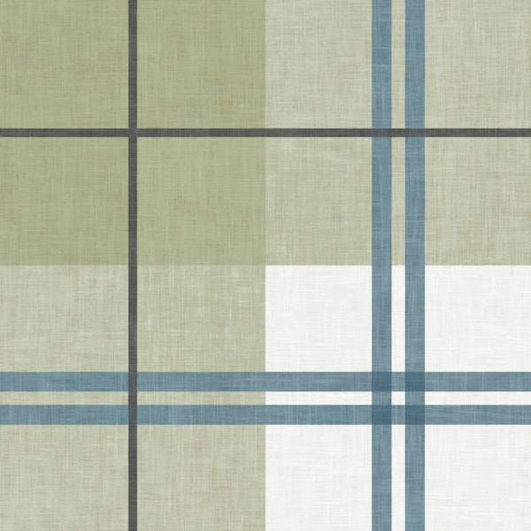 Country Plaid - Celery Green