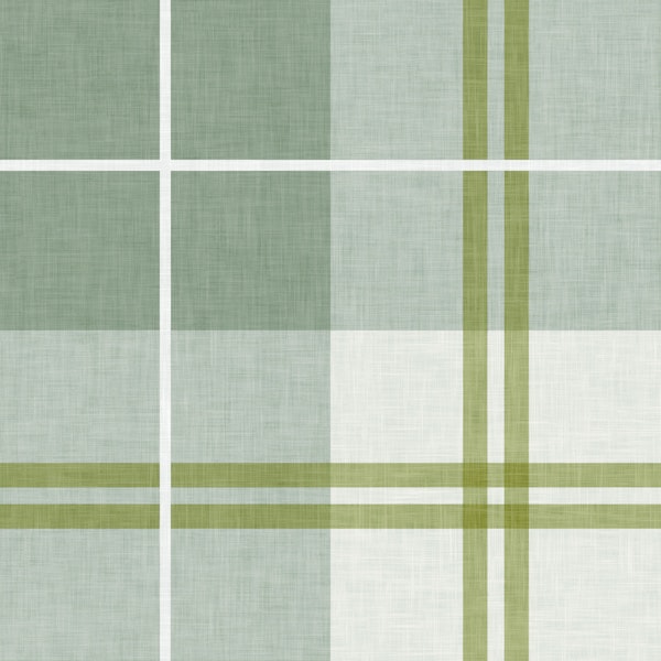 Country Plaid - Eucalyptus Green