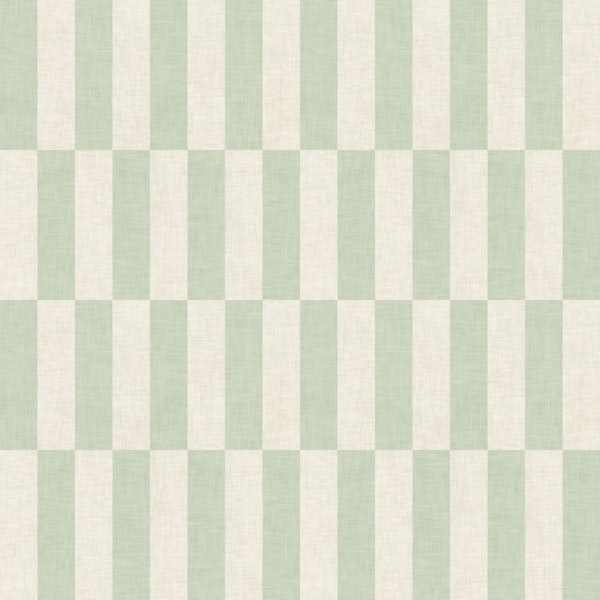 Textured Geometric Tile - Soft Green