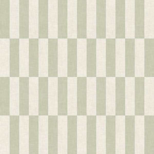 Textured Geometric Tile - Green Beige