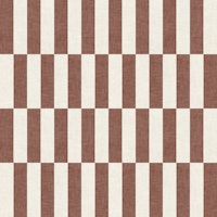 Textured Geometric Tile - Warm Red tapet