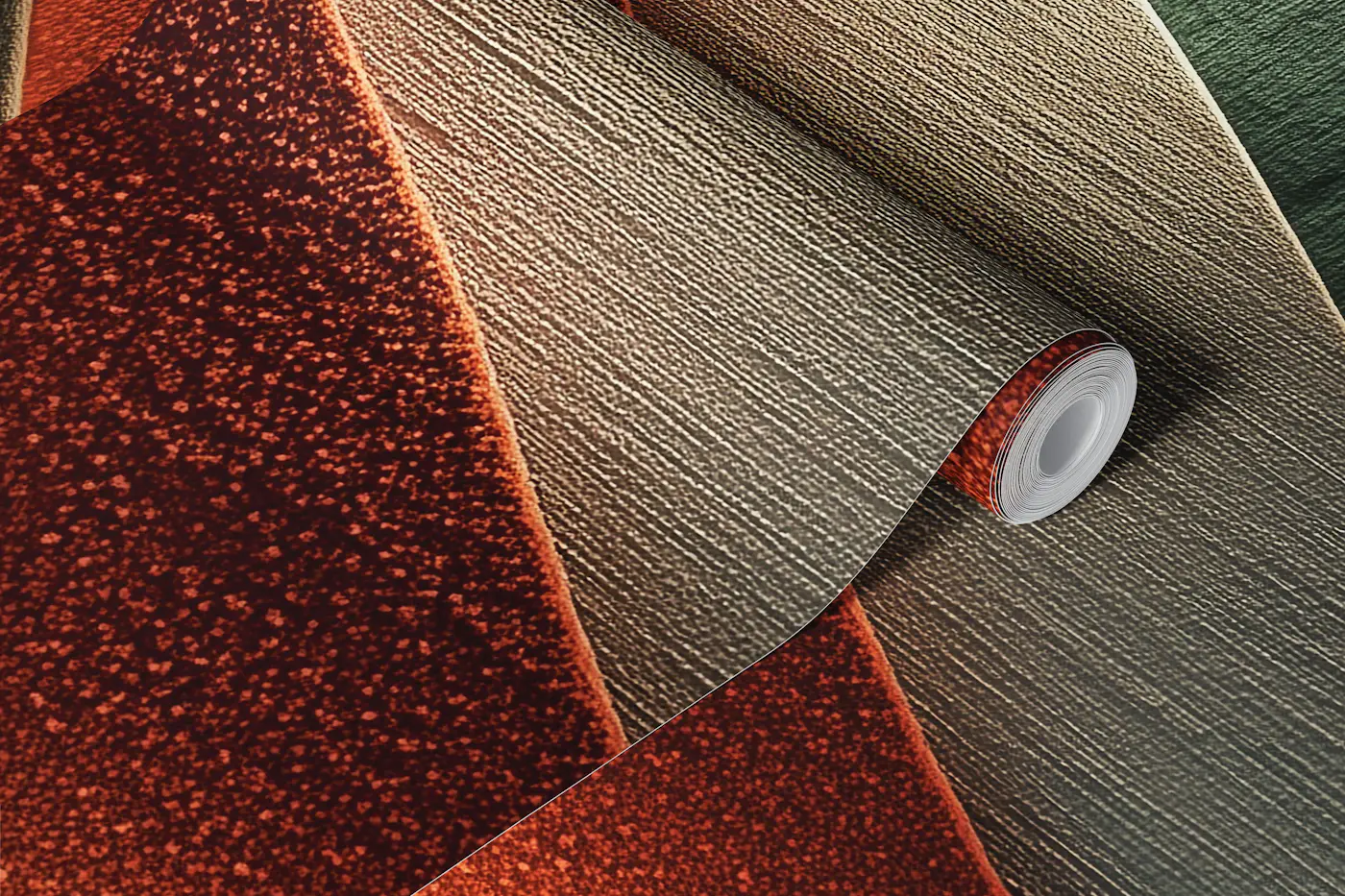Elegant Earth Waves with Light wallpaper roll