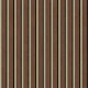 Tailored Stripe - Deep Warm Brown