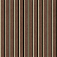 Tailored Stripe - Deep Warm Brown wallpaper
