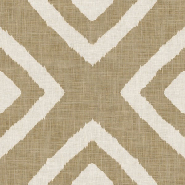 Modern Ikat - Warm Beige