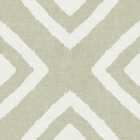 Modern Ikat - Natural Linen wallpaper