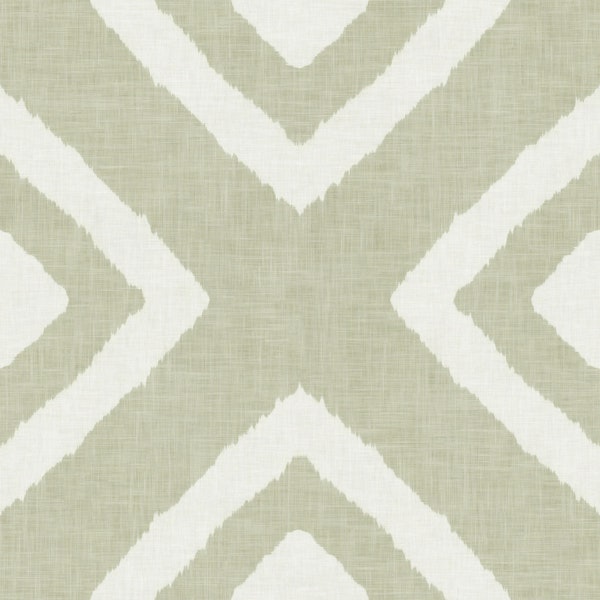 Modern Ikat - Natural Linen
