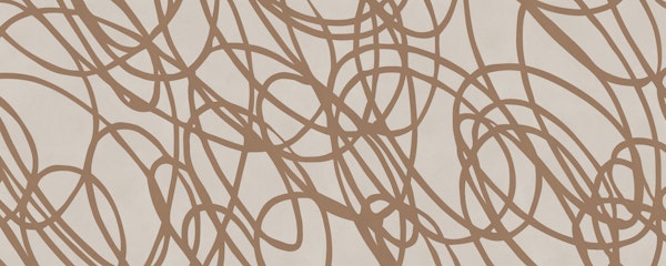 Organic Brown Swirls