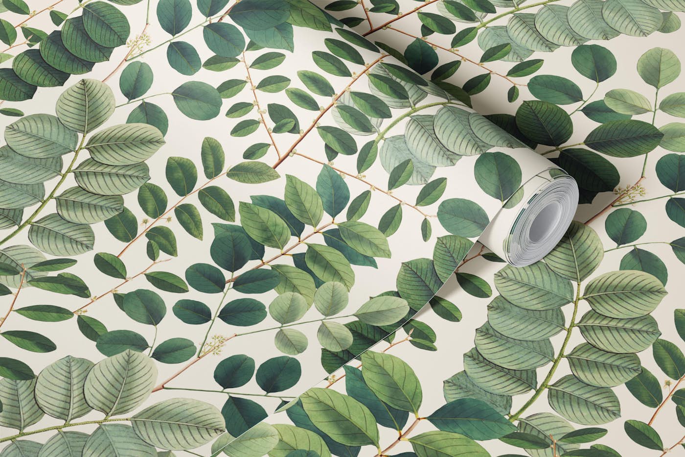 Leaf & Light wallpaper roll