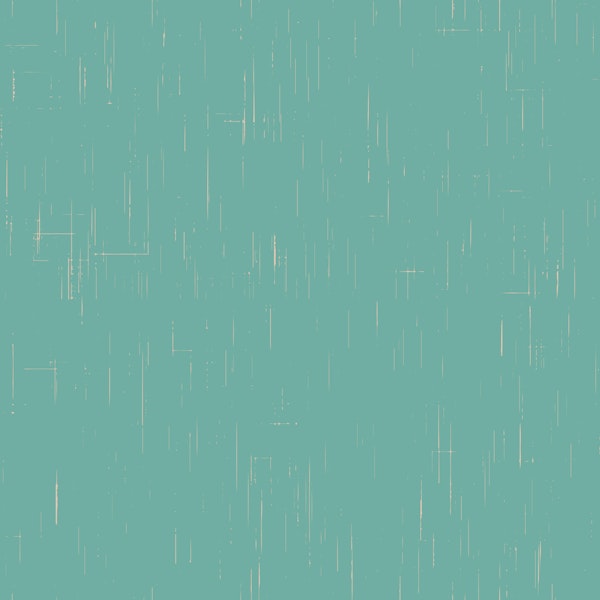 Mid Mod Atomic Linen Texture Blue