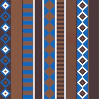 Modern Tribal Lines behang