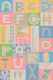 Geometric ABCs Mod Alphabet Nursery Pastels