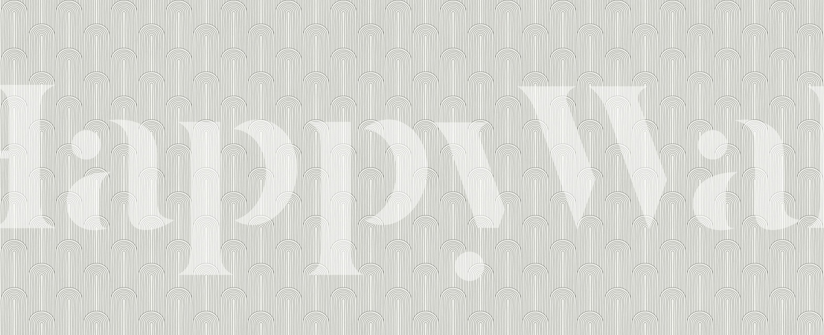 Elegant Archway Design behang in een kamer