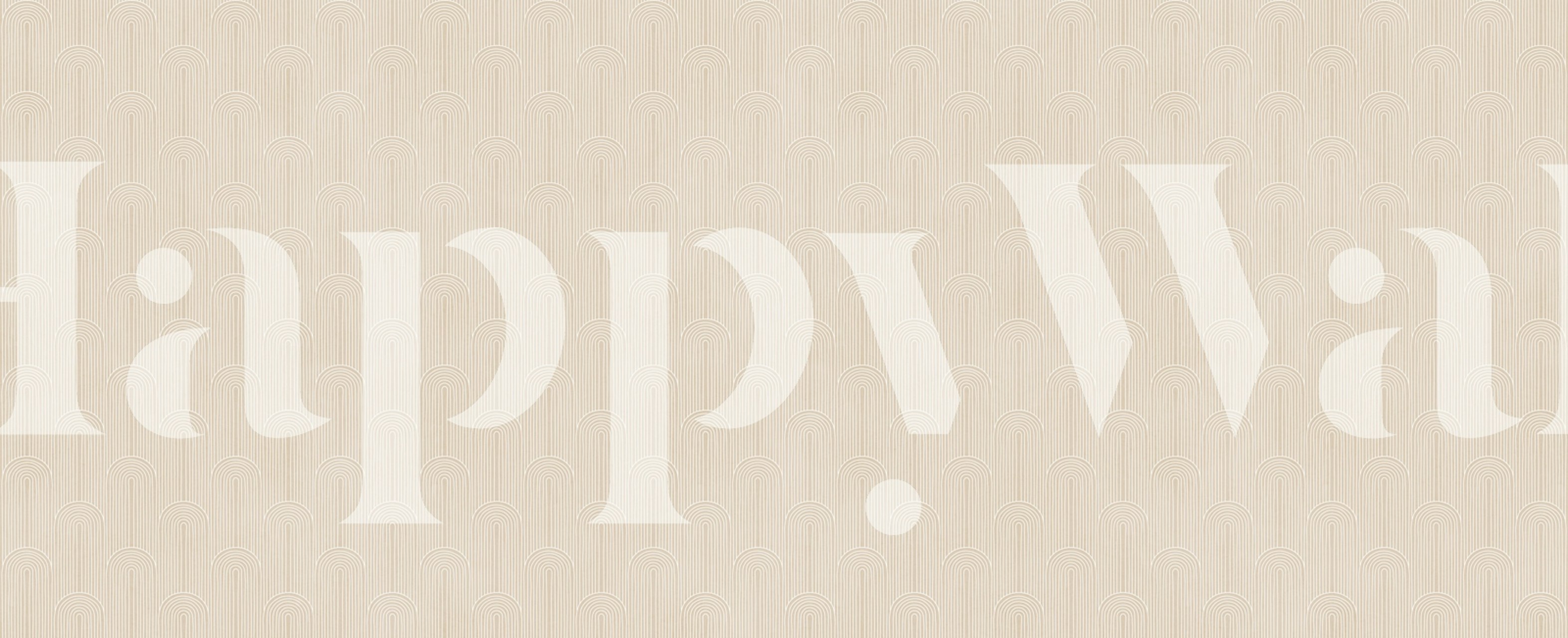 Elegant Archways behang in een kameropstelling