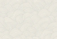 wavy lines - silver grey carta da parati