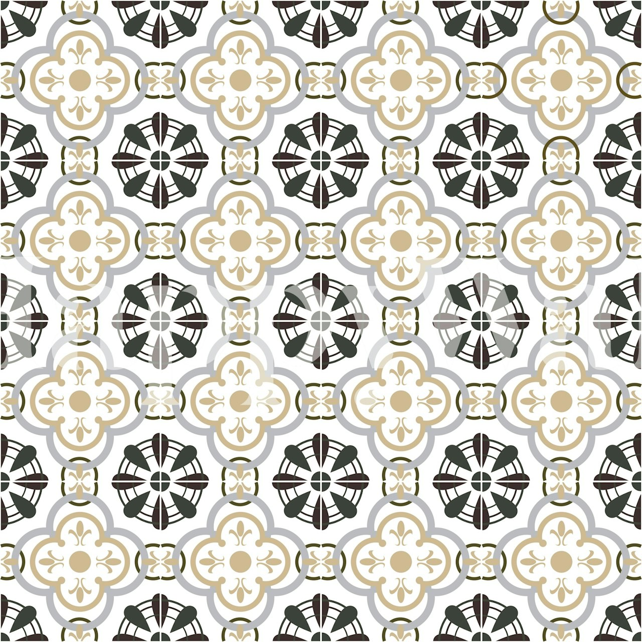 Papiers peints Elegant Heritage Motif dans une pièce