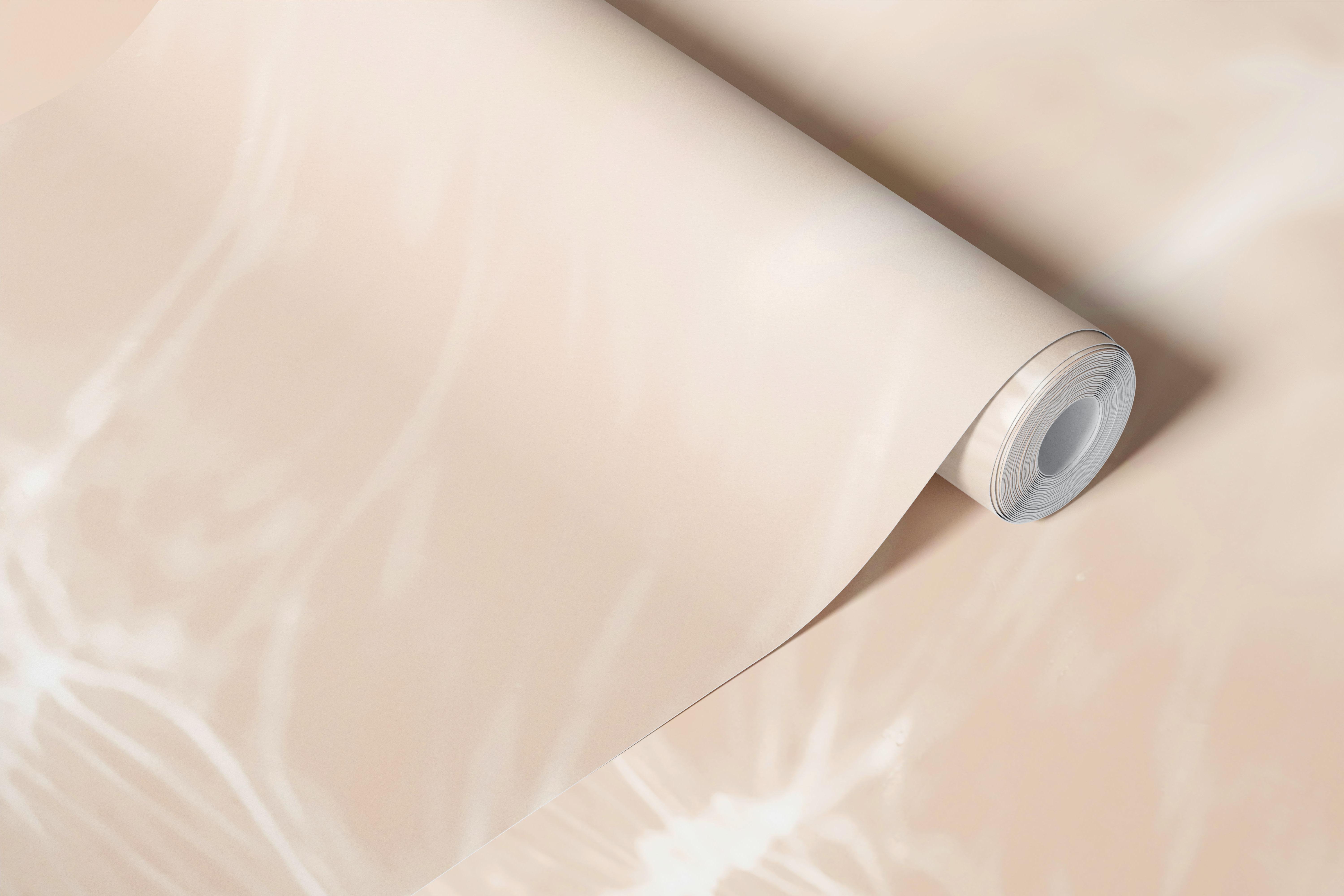 Rippling water surface with soft beige tones wallpaper