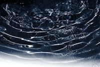 Dark Night Navy Blue Ocean 1 ταπετσαρία